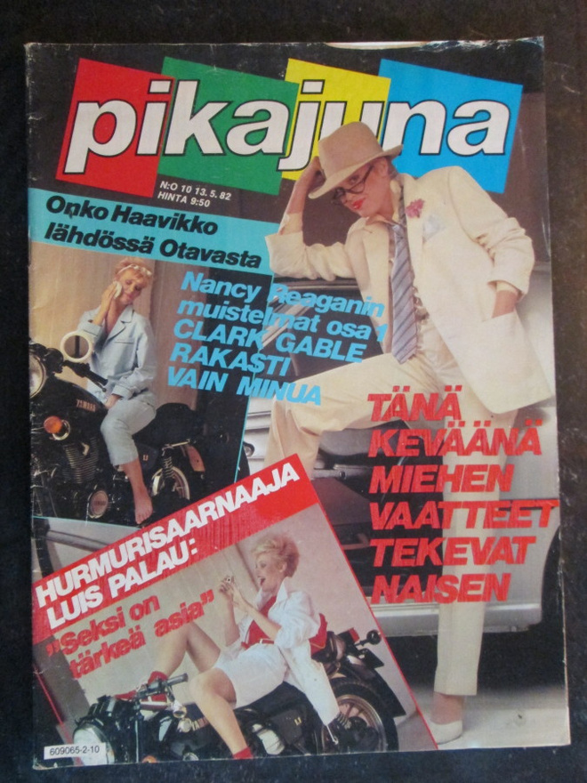 PIKAJUNA LEHTI 10 / 1982 HARVINAISEMPI AIKAKAUSILEHTI
