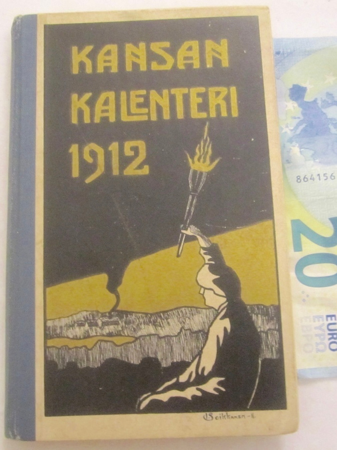 VANHA Kansan Kalenteri 1912 Kaunis