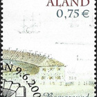 Åland 2004 ÅV 14 Bomarsund 150 v 0,65 €  EP leima LaPe 237 - pikkukuva 1