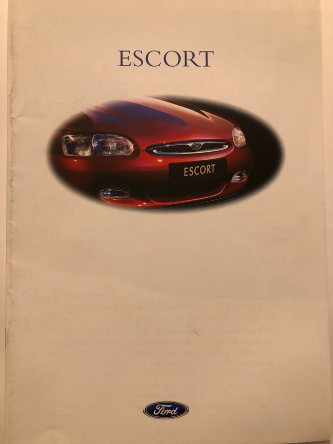 Myyntiesite - Ford Escort - 11/1997