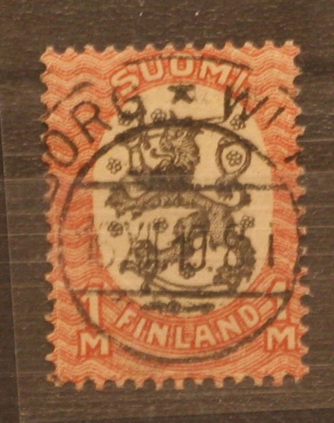 # 23504 # Wiipuri 16.XII.19 - M-17 1mk loisto