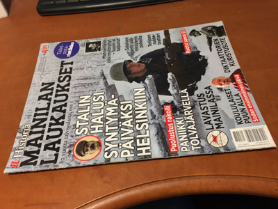 ILTALEHTI HISTORIA MAINILAN LAUKAUKSET HYVÄ