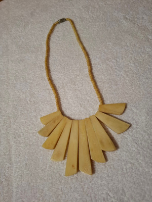 Vintage luu kaulanauha