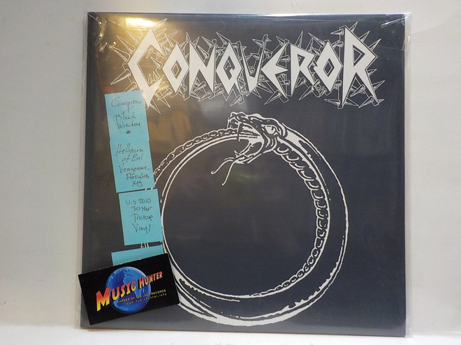 CONQUEROR / BLACK WITCHERY - SPLIT U.S 2010 PIC LP