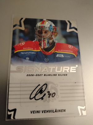26-27 Blueline Signature Silver Veini Vehviläinen /80