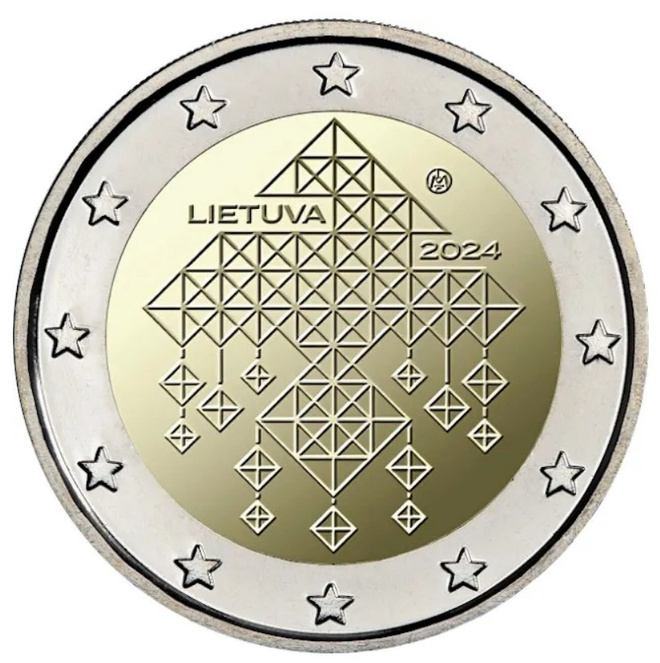 ** LIETTUA 2€ 2024 Himmeli pillerissä **