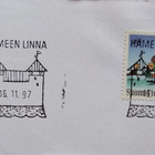 Hämeenlinna -kuvaleima 1997 muumimerkkikuorella - pikkukuva 2