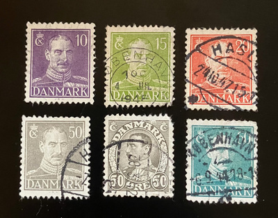 Loppuunmyynti - Tanska, kuninkaat (1912 - 1972) - 22 kpl