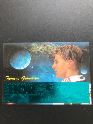 1994-95 Sisu Horoscope Tuomas Grönman #4of20