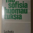 Ludwig Wittgenstein - Filosofisia Huomautuksia - pikkukuva 1