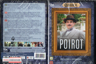 Poirot Box 3 (89 318) UUSI -FI- DVD nordic, (2) 6h 22min,