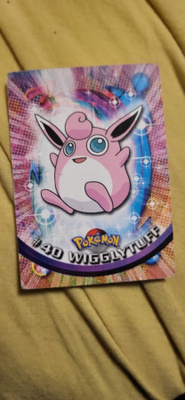 Wigglytuff #40 Blue Topps TV Animation Edition card