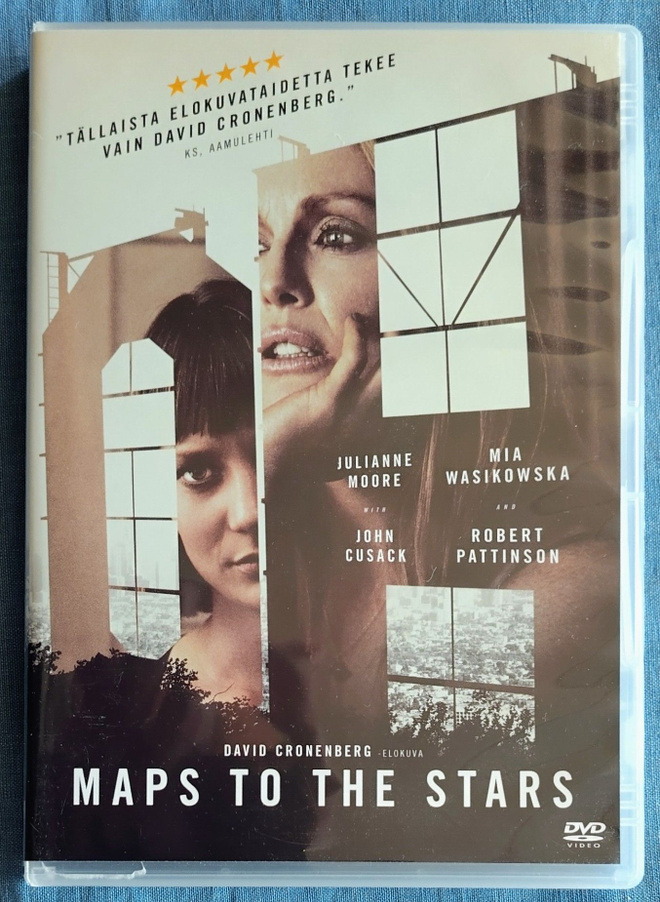 MAPS TO THE STARS – MINT! Suomi-DVD 2019 - David Cronenberg