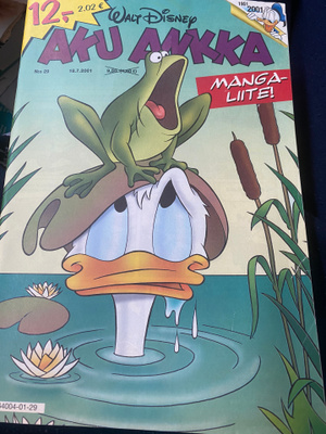 Aku Ankka 29/2001 - manga-liite