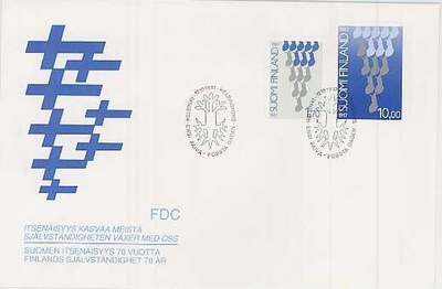 1987 itsenäisyys FDC