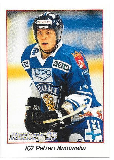 1995 Hockey VM #167 Petteri Nummelin Suomi TPS