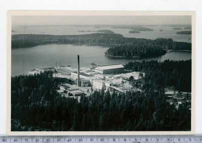Vuosaari Kallvik ilmakuva Veljekset Karhumäki 1950