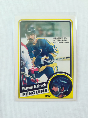 84-85 Opc - Wayne Babych