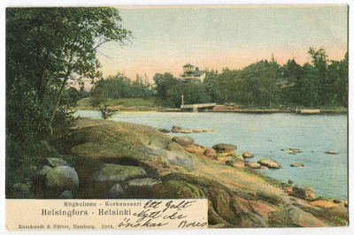 Helsinki Korkeasaari, 1900-luvun alku