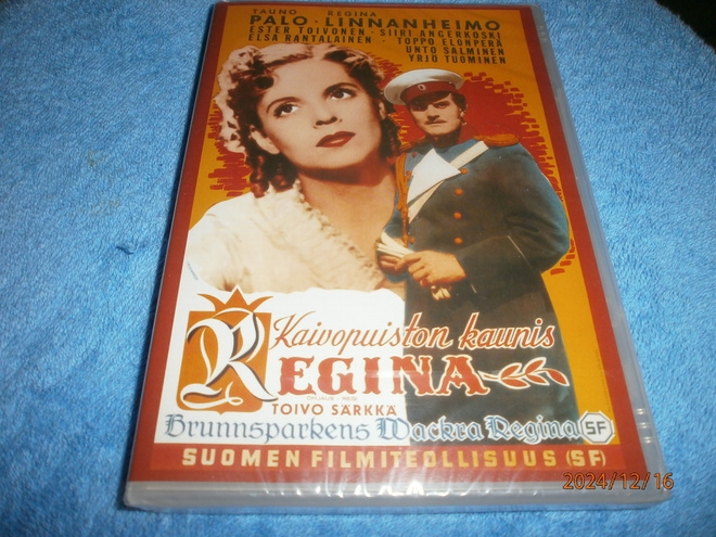 KAIVOPUISTON KAUNIS REGINA    uusi   DVD