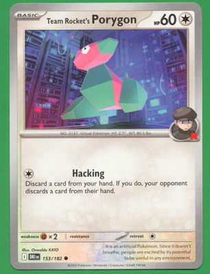 Pokémon Team Rocket's Porygon