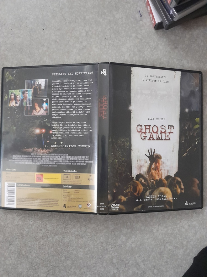 Ghost game dvd