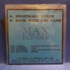 MAX BLINDER - NIGHTMARE QUEEN M/M- FIN -92 7" - pikkukuva 2