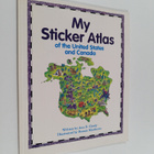 Ann D. Hardy : My Sticker Atlas of the United States and ... - pikkukuva 1