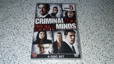 Criminal Minds Kausi 5 (6-disc DVD)