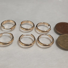 21k kullattu Kanadalainen 3 pari korvakorut Gold plated - pikkukuva 4
