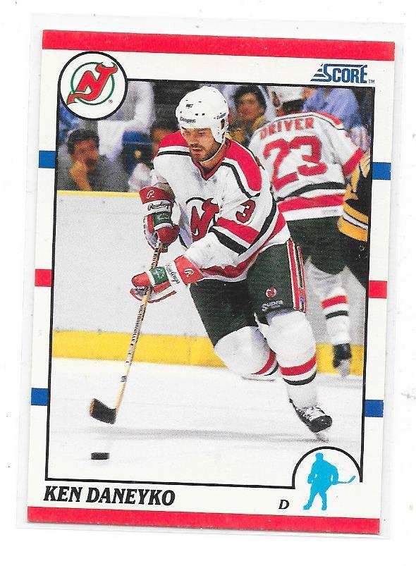 1990-91 Score #178 Ken Daneyko New Jersey Devils