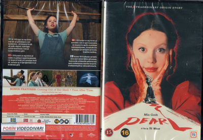pearl (22 331) UUSI -FI- DVD nordic, mia goth 2022