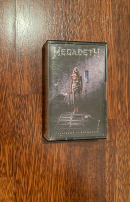 Megadeth countdown to extinction c-kasetti