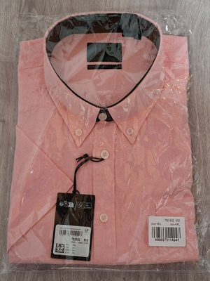 Kauluspaita pellavasekoitetta 4XL