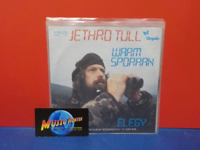 JETHRO TULL - WARM SPORRAN / ELEGY EX/EX- GER -79 7"