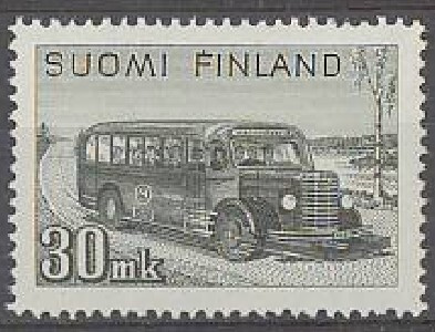 1947 M30 30mk postiauto ++