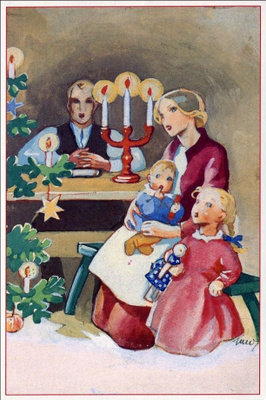 Martta Wendelin, Ehiökortti 6, ensipäivä leima, käyttämätön