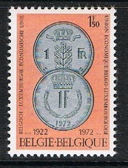 Belgia 1972 - Talousyhteistyö BEL-LUX 50v ++