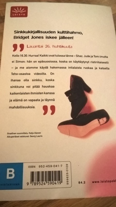 Helen Fielding : Bridget Jones - elämä jatkuu