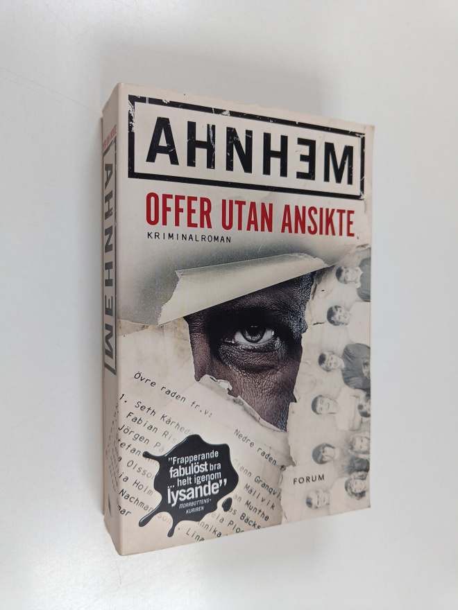 Stefan Ahnhem : Offer utan ansikte