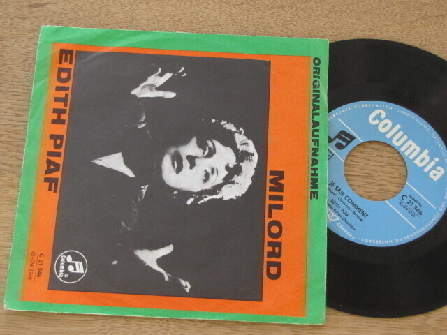 Edith piaf Milord 7 45 saksa 1959