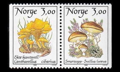 Norja 1012-3 ** Sieniä (1989)