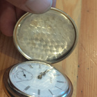 Tissot savonette kullattu taskukello - pikkukuva 2