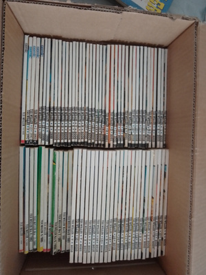 Tex willereitä ja joku lucky luke laatikollinen