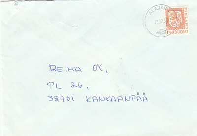 Postileima, Satelliittileima  ALAJÄRVI