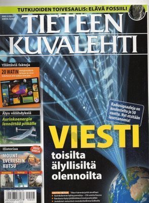 Tieteen Kuvalehti n:o 5 2010 Mount Everest - liian iso pala.
