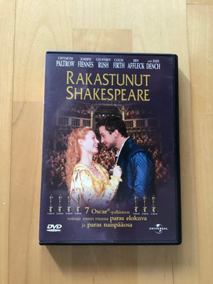 Rakastunut Shakespeare DVD