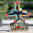 Helsinki Airport merkki. Halkaisija - 28 mm. - pikkukuva 5