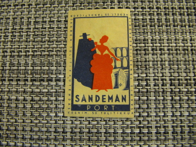 Sandeman Port Saaren Tulitikkutehdas.