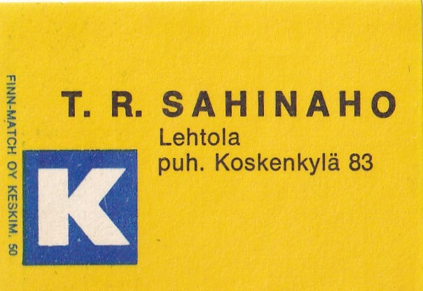 Lehtola, T. R. Sahinaho  .      b436
